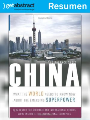 cover image of China: El balance general (resumen)